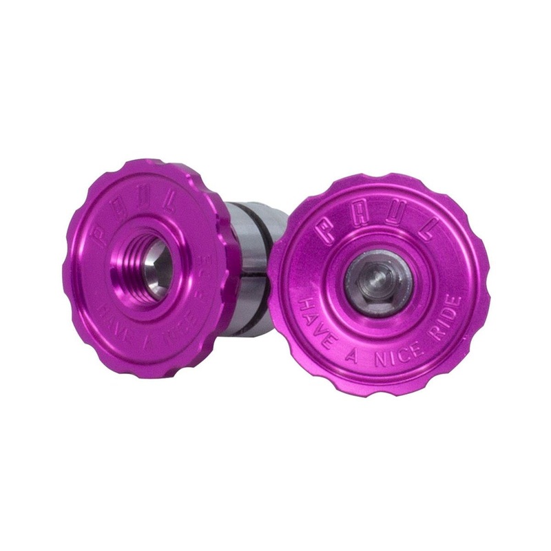 Paul Components Aluminum Bar End Plugs (Pink)