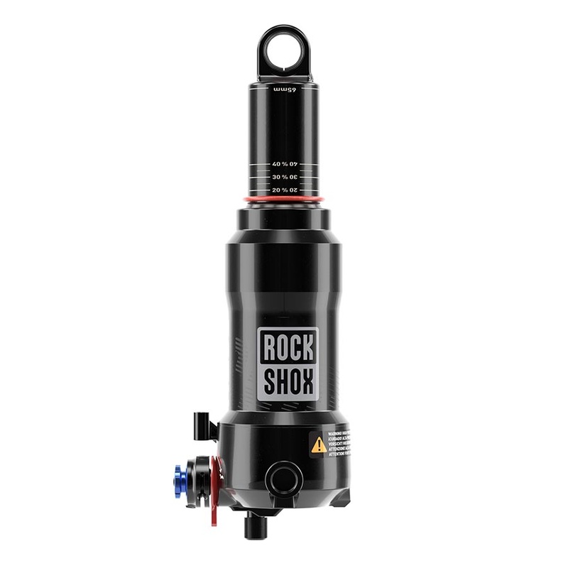 RockShox Deluxe Nude RLC3 Rear Shock – 165 x 45mm DebonAir Prog 0 Tokens 1 Eff Token LM Tune 430 L/O Trunnion Scott Spark 2022+C1