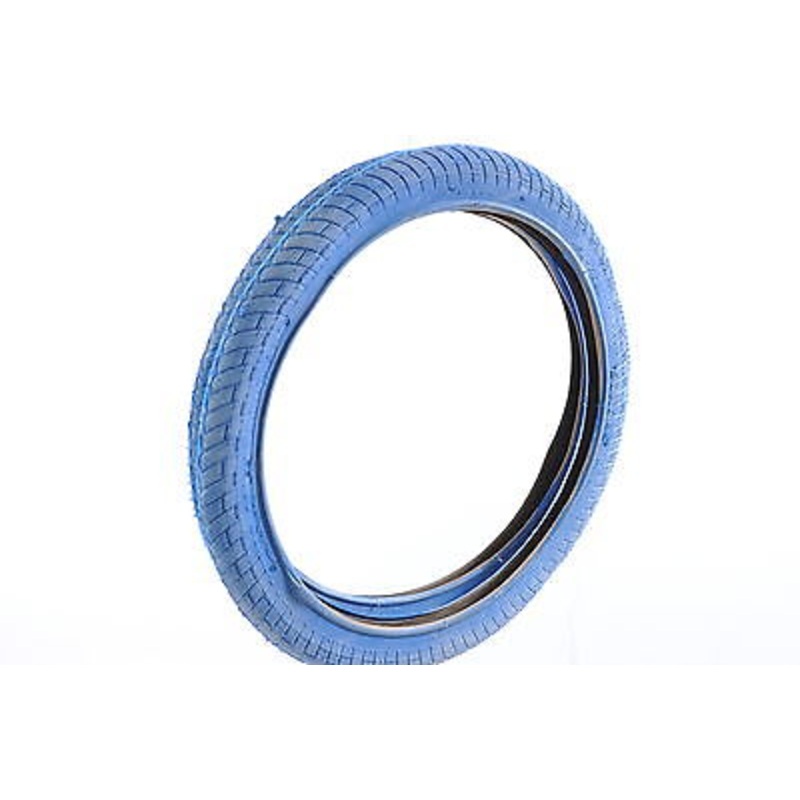 PAIR (2) 20 x1.95 BLUE BMX FREESTYLE TYRES THAT ALSO SUIT 20×1.75 & 20×2.125