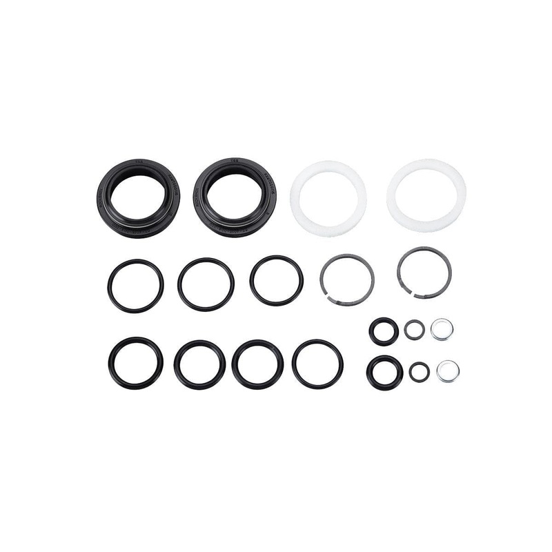 Rockshox Service – 200 Hour/1 Year Service Kit (Includes Dust Seals, Foam Rings, O-Ring Seals) – Reba A7 130-150Mm (Boost) (2018+): Black