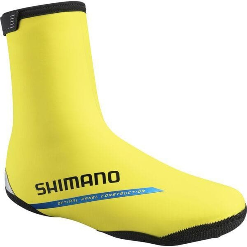 Shimano Clothing Unisex Road Thermal Shoe Cover, Neon Yellow, Size M (40-42)