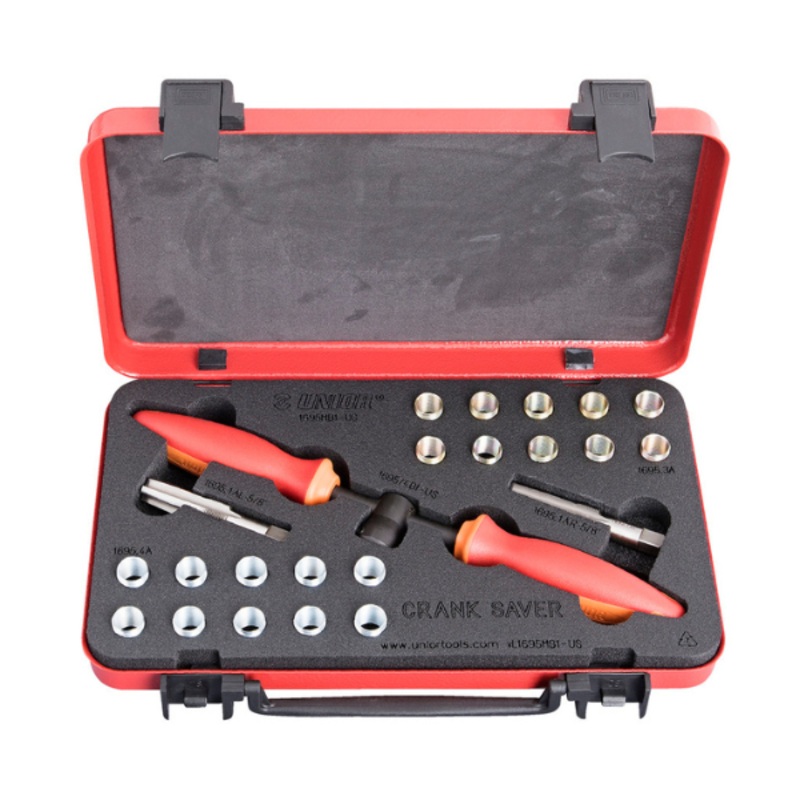 Unior Cranksaver – Pedal Thread Repair and Insert Kit
