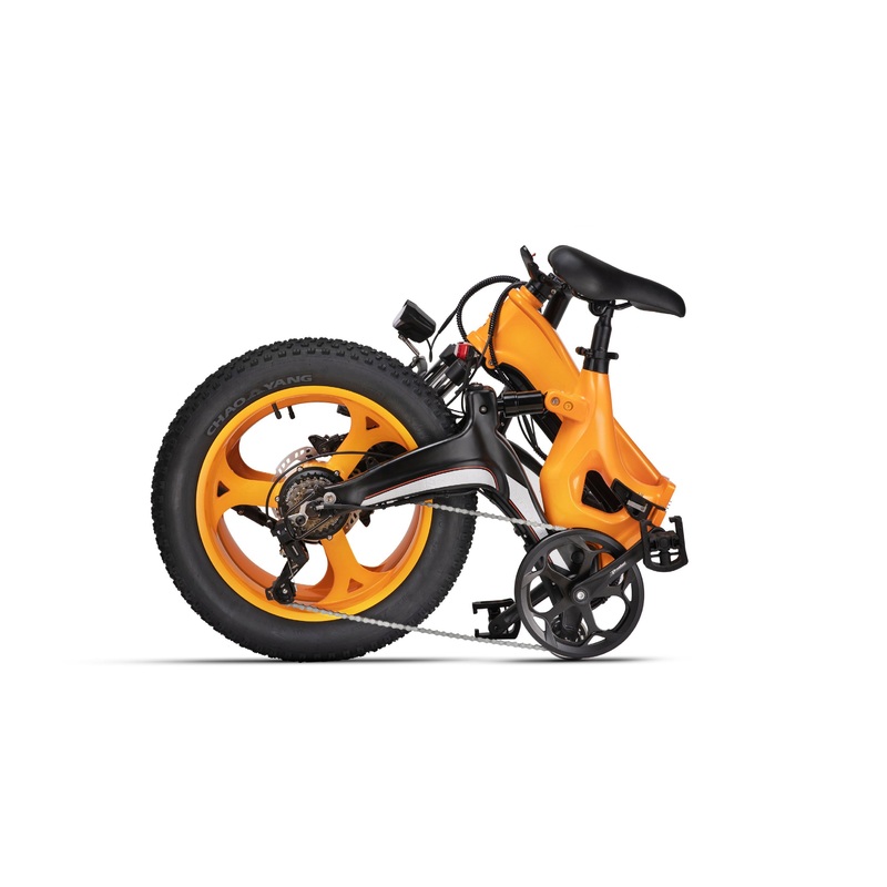All-Terrain Electric Cycle with Durable 18 Inch Tires and Hydraulic Oil Brakes for Safe off-Road Exploration Ebike