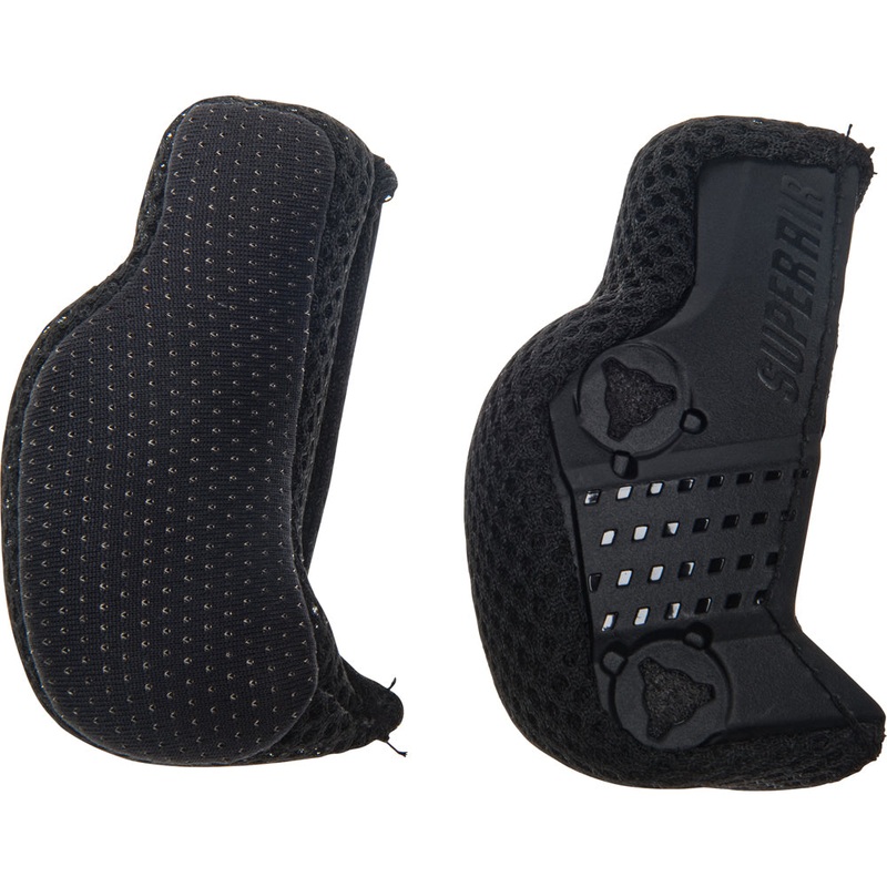 Bell Super Air R Cheek Pads|Bell Super Air / Air R Cheek Pad Black 25mm|Bell Super Air / Air R Cheek Pad Black 30mm|Bell Super Air / Air R Cheek Pad Black 40mm