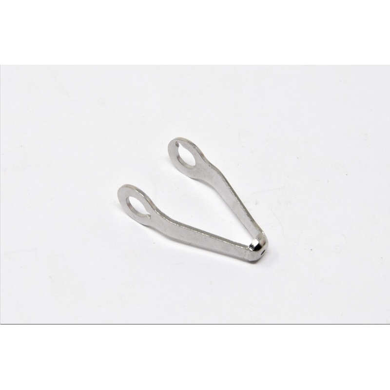 Chrome Rear Brake Outer Cable Hanger Seat Bolt Fixing 30mm Width 40mm Length