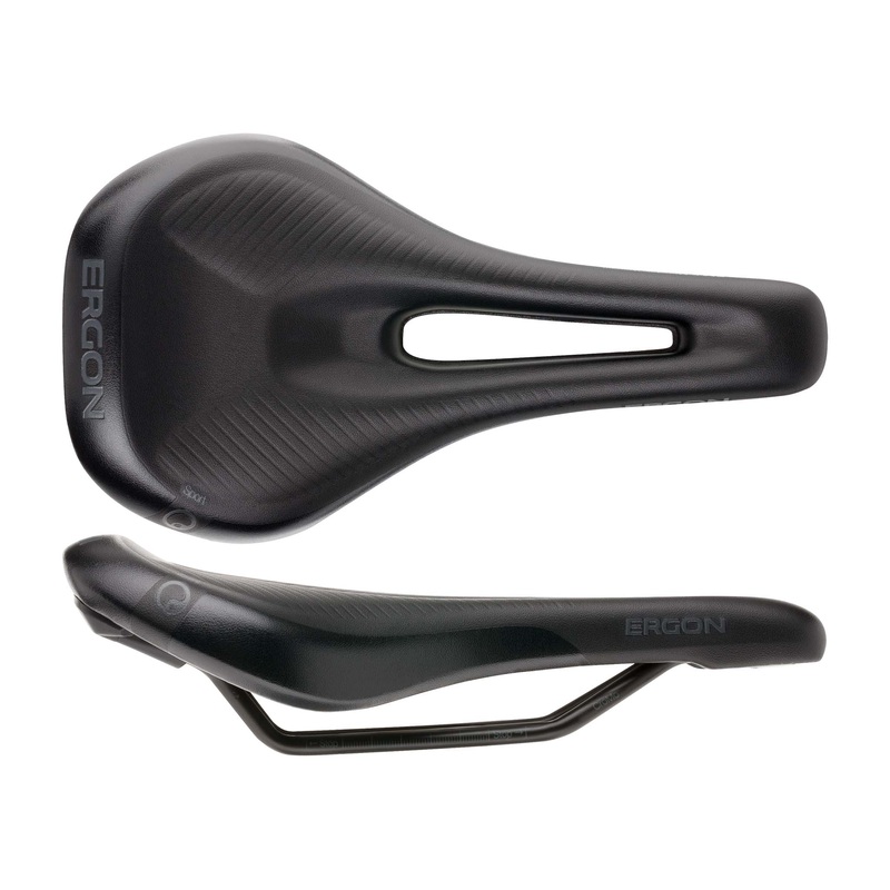 Ergon SM E Mountain Sport Saddle – Chromoly Stealth Womens Small/Medium