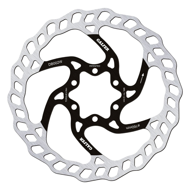 Galfer Mtb Wave Disc Rotor 6 Bolt
