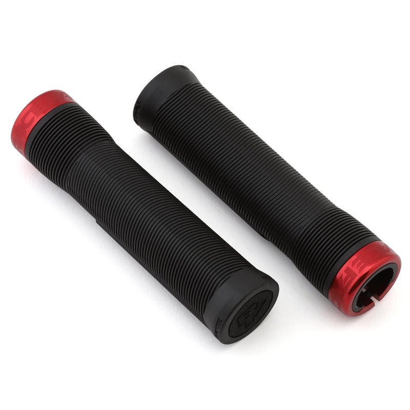 Race Face Chester Lock-On Grips (Black/Red) (31mm)