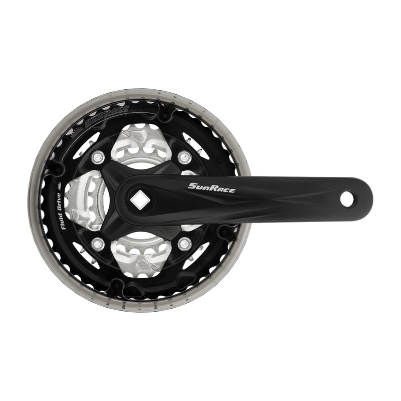Sunrace – Chainwheels|SUNRACE FCM300 CHAINWHEEL 28/38/48 x 170mm ALLOY STEEL BLACK|SUNRACE FCM600 CHAINWHEEL 22/32/42 x 170mm ALLOY STEEL BLACK|SUNRACE FCM600 CHAINWHEEL 22/32/42 x 175mm ALLOY STEEL BLACK
