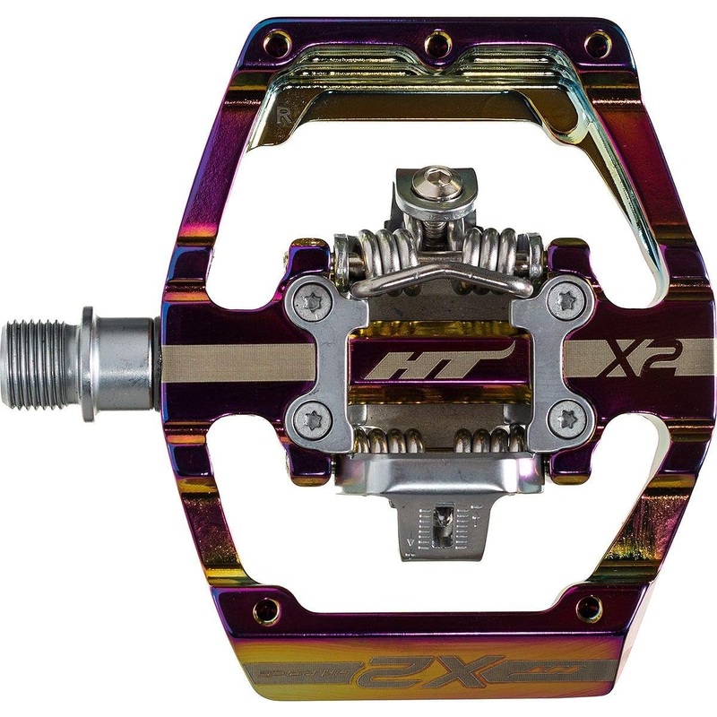 HT X2 DH Race Clipless Pedals|Oil Slick