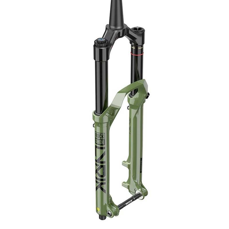 RockShox Lyrik Ultimate Charger 3 RC2 Suspension Fork – 27.5 160 mm 15 x 110 mm 37 mm Offset Green D1