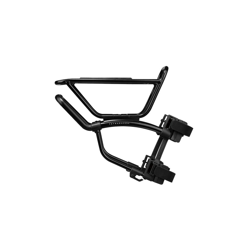 Topeak TetraRack R1 Front|Topeak Rack TetraRack R1 Front Strap mount fork for Gravel/Road Bikes