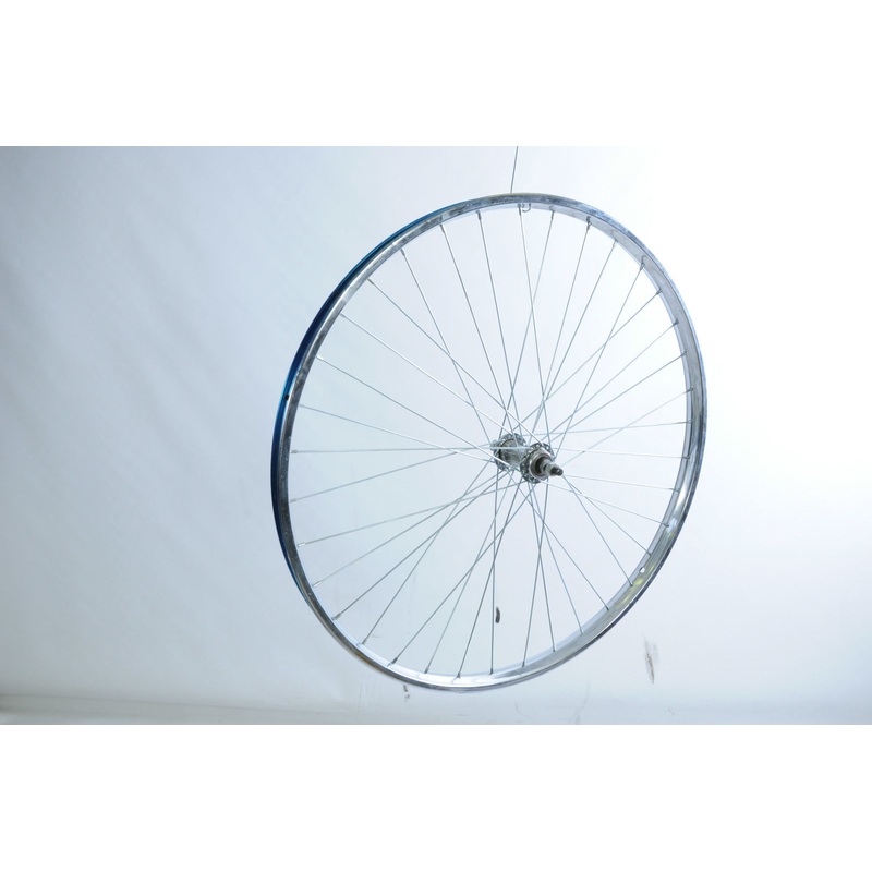 26 x 1 3-8 FRONT WHEEL VINTAGE ROADSTER BIKE WESTRICK CHROME RIM ROD OR CALIPER