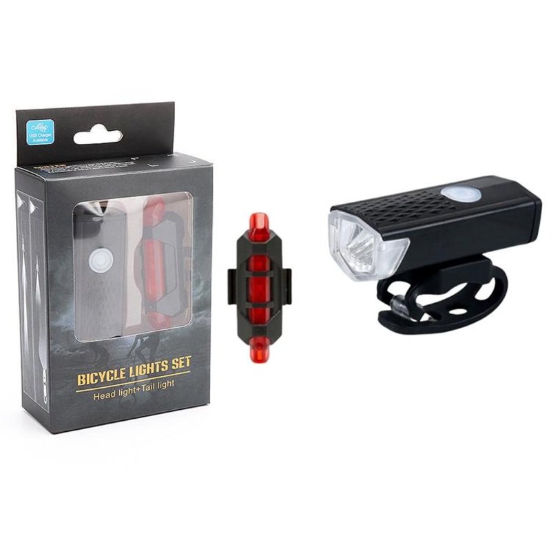 Bike Light Headlight Outdoor Flashlight Riding Bicycle Light for Set