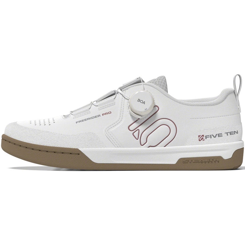 Five Ten Freerider Pro BOA Flat Shoes – Womens  FTWR White/Warm Clay/Gray Three 10.5