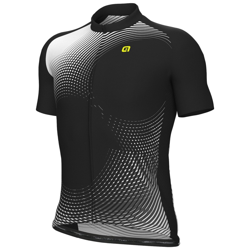 Maglia Ale Pragma Optical – Nero