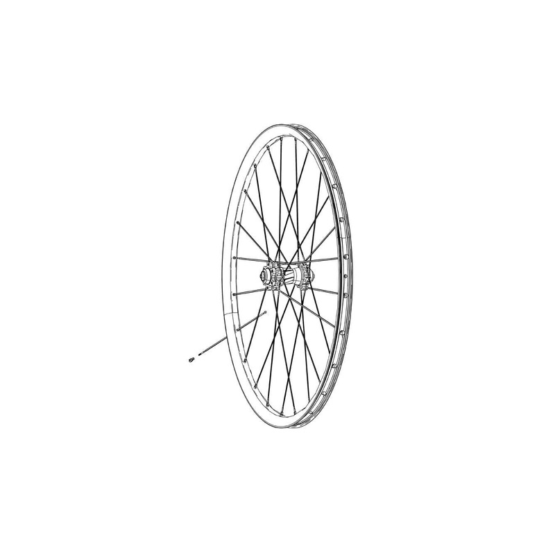 Zipp Spare – Spokes, Nipples, Washers 3-Pack Cx-Sprint J-Bend External Black: Black 290Mm