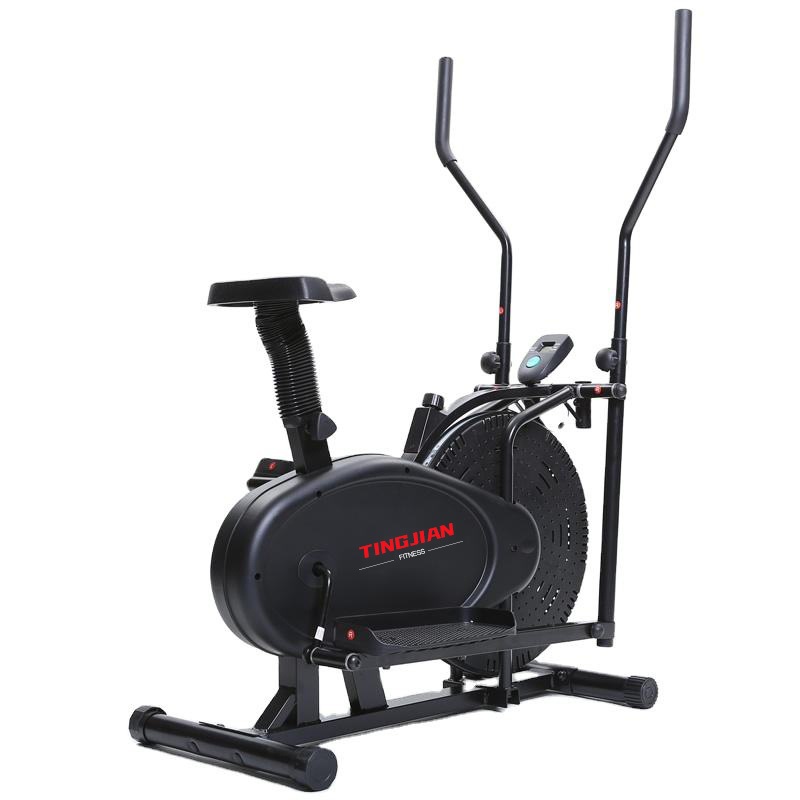 Home Use Orbitrack Stationary Bike Fan Air Seat Dual Elliptical Trainer