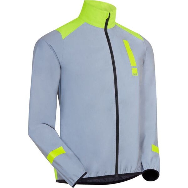 HUMP Men’s Ultra Reflect Waterproof Jacket – Reflect / Yellow