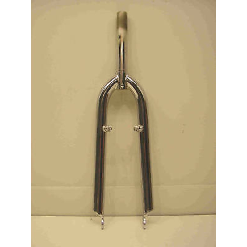 MOUNTAIN BIKE 26CHROME MTB FORKS WITH PIVOTS FOR V BRAKES OR CANTILEVER BRAKES