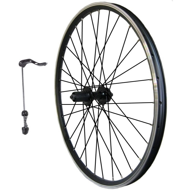 Rear 29 Disc Brake QR Alloy 8/9 Speed Cassette Wheel Black
