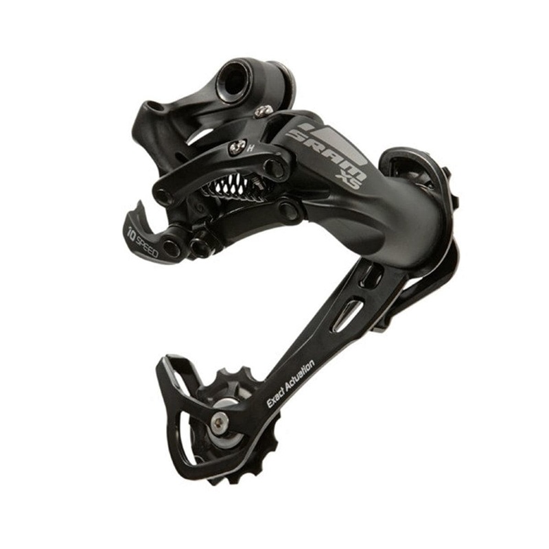 Sram X5 Rear Derailleur – (10Spd) – Medium Cage – Black: Black 10Spd Medium