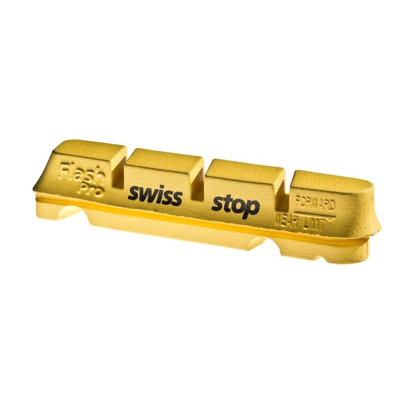 SwissStop FlashPro Carbon Rim|SwissStop Rim Brake Pads FlashPro for Carbon rims – Shimano & SRAM  Yellow King