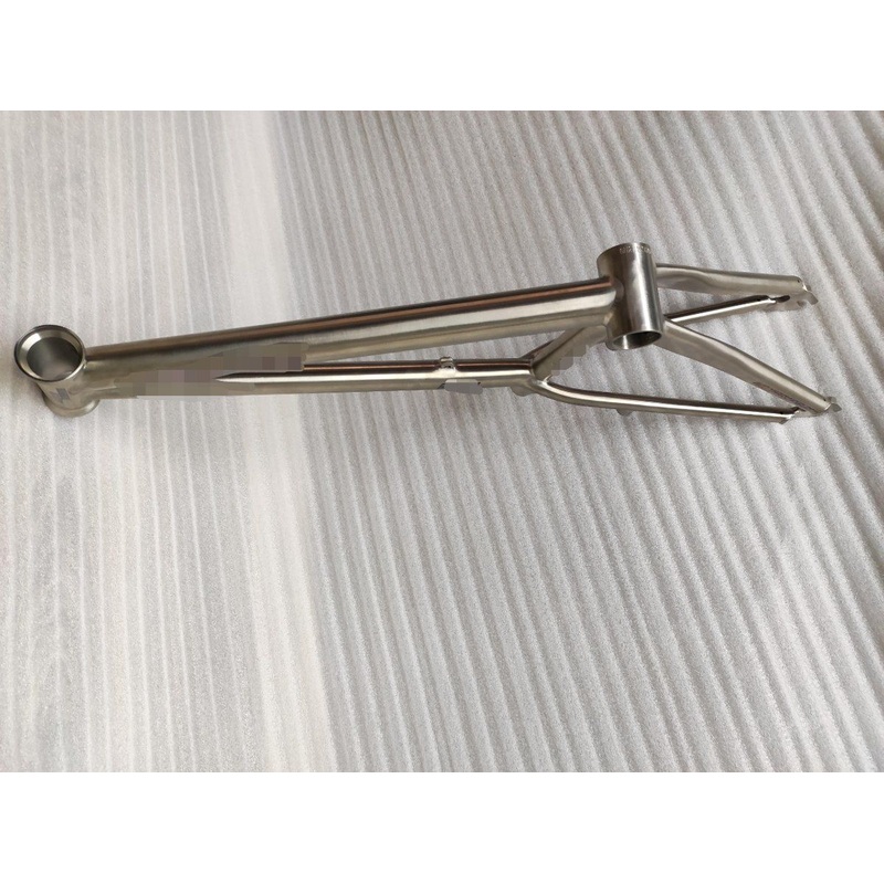 Gr9 Titanium Bike Frame Argon-Shielded Titanium Welds for Bike and Snowmobile