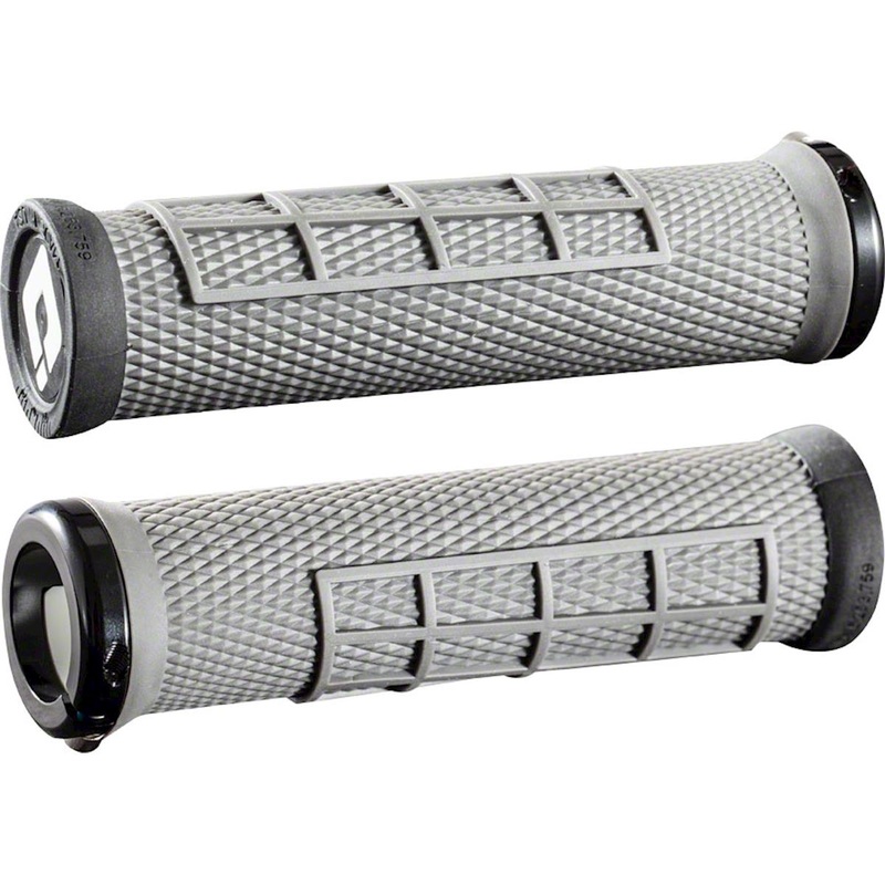 ODI Elite Flow Lock-On Grips (Graphite/Black)