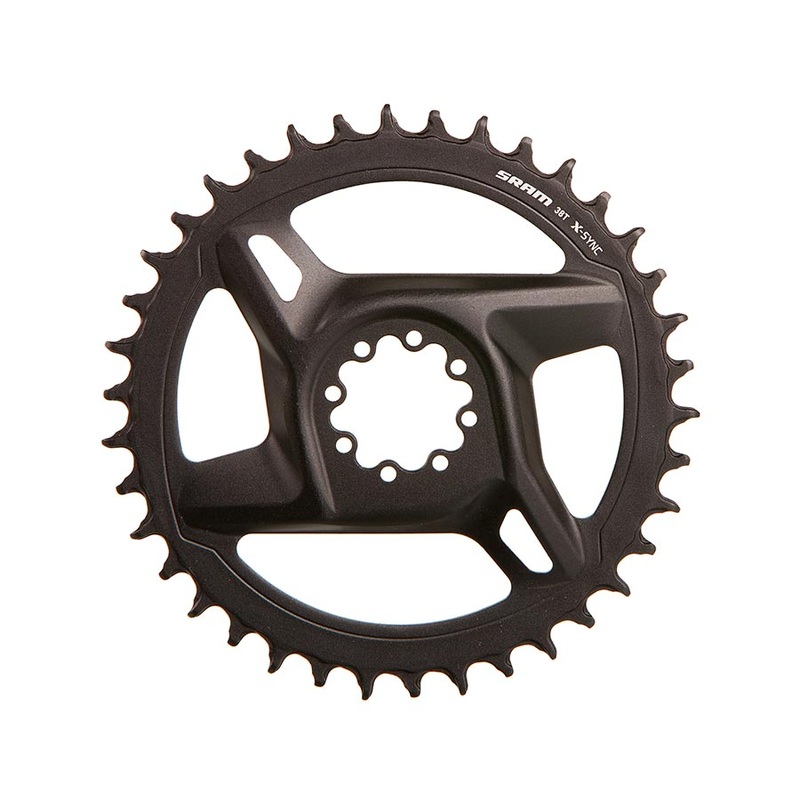 SRAM X-Sync Road Direct Mount Chainring Rival – 38t 12-Speed 8-Bolt Direct Mount BLK
