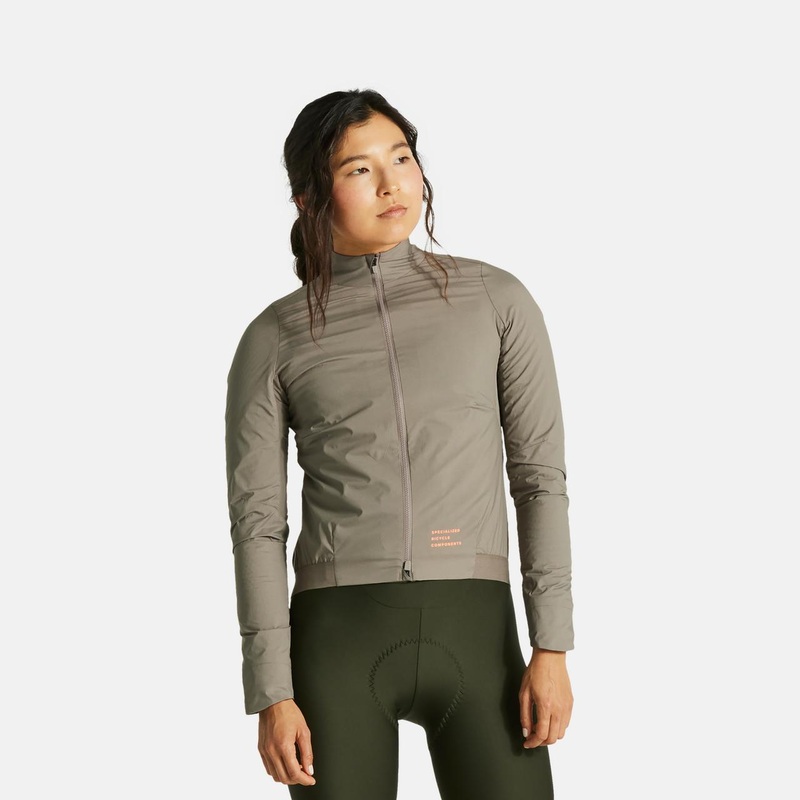 Women’s Prime Alpha Jacket|Gunmetal/Dark Moss Green|XS|S|M|L|XL