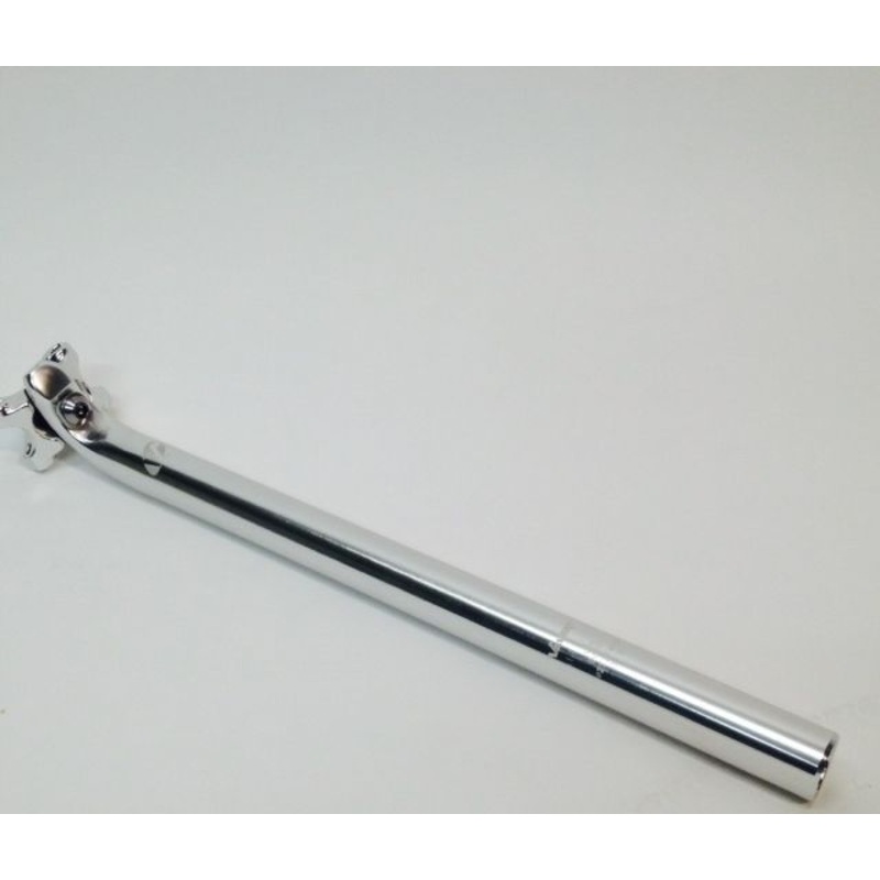 27.2mm MTB BIKE SEAT POST EXTRA LONG 350mm (14) HIGH POLISH ALLOY MICRO ADJUST