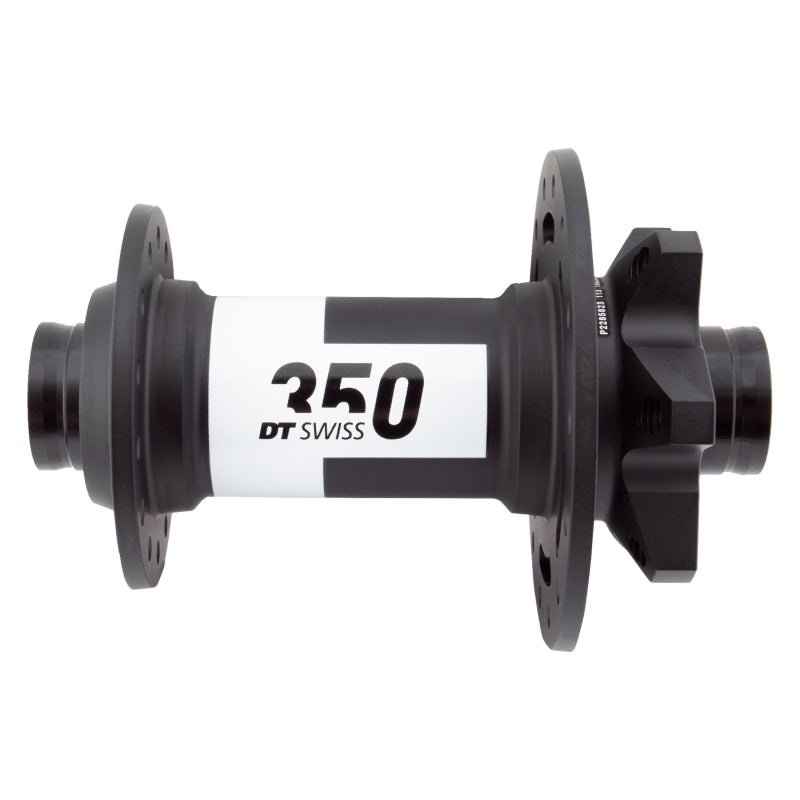 DT Swiss 350 Front Hub – 15 x 100mm 6-Bolt Black 28H
