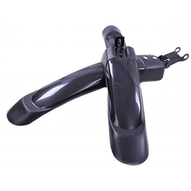 PAIR FULL SUSPENSION BIKE MUDGUARDS FOR 24& 26 WHEEL MOUNTAIN BIKES EASY FIT