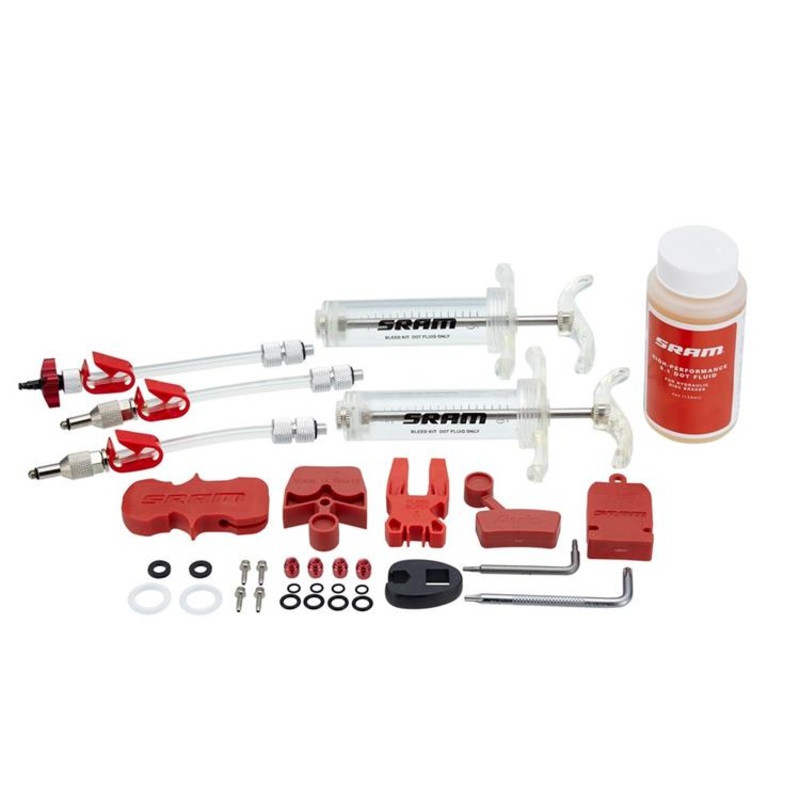 SRAM Pro Brake Bleed Kit|SRAM PRO BLEED KIT DOT 00.5318.016.002|Null 11.5315.053.040 O-RINGS PRO BLEED SYRINGE QTY 10 SRAM