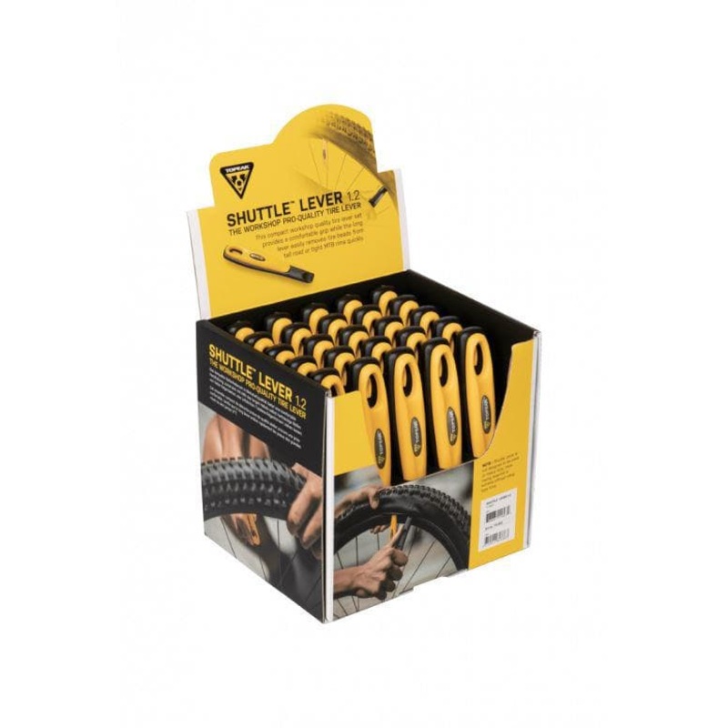 Topeak Shuttle Levers 1.2 – 25pc Display – Black/Yellow