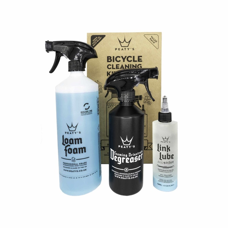Peaty’s Wash Degrease Lubricate Bicycle Cleaning Kit