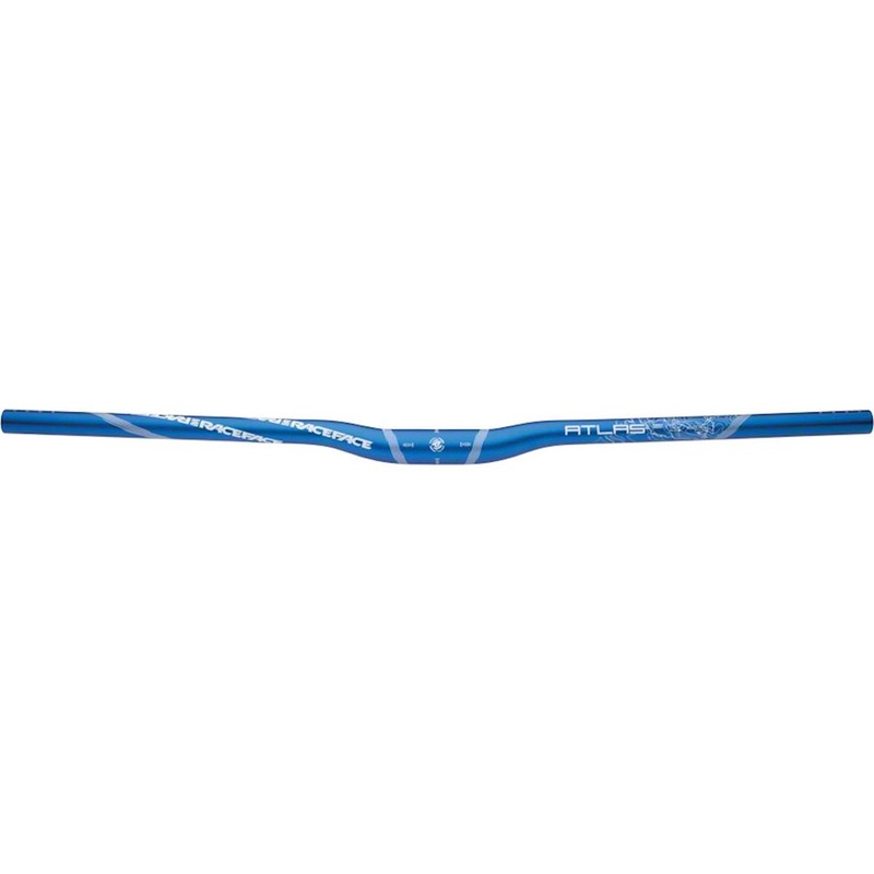 Race Face Atlas Riser Handlebar (Blue) (31.8mm) (13mm Rise) (785mm) (4/8 Sweep)