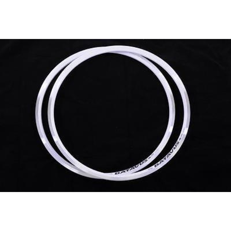 26MTB DEEP SECTION 9 x 4 WHEEL RIMS WHITE (559 x 19c )36 HOLE FOR MTB BIKE