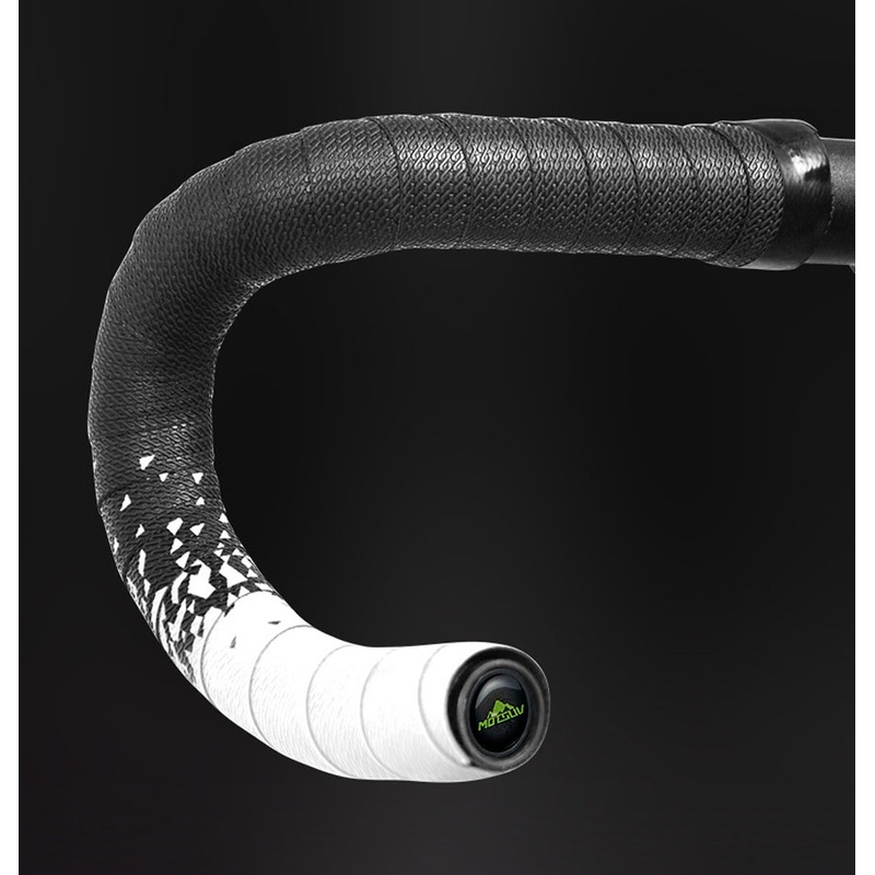 Bicycle Handlebar Tape, Curved Handlebar Wrapped Bandage Shock Absorption