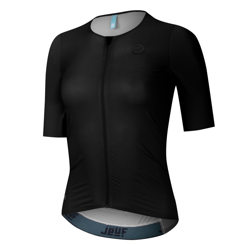 Maglia donna Juf Pro Race Carbon – Nero