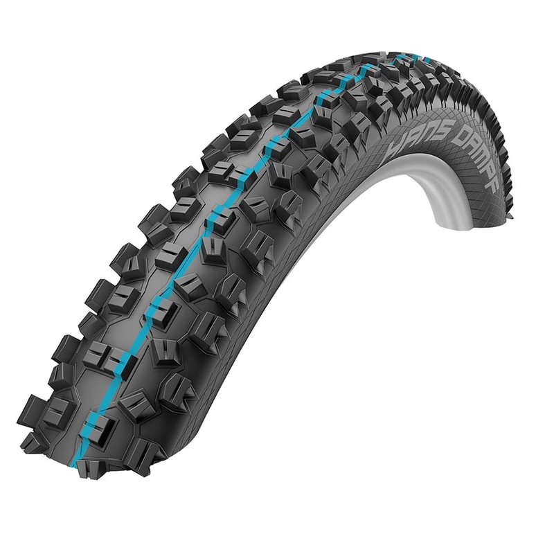 Schwalbe Hans Dampf II Addix Mountain Tire 275×2.80 Folding Tubeless Ready Addix Speedgrip SnakeSkin Apex 67TPI Black