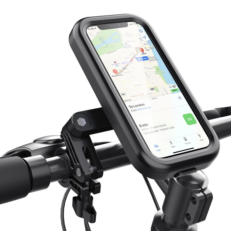 Bicycle Phone Holder Rainproof Phone Case for Food Delivery Universal Waterproof Motorcycle Electric Bike Handlebar Mount Case