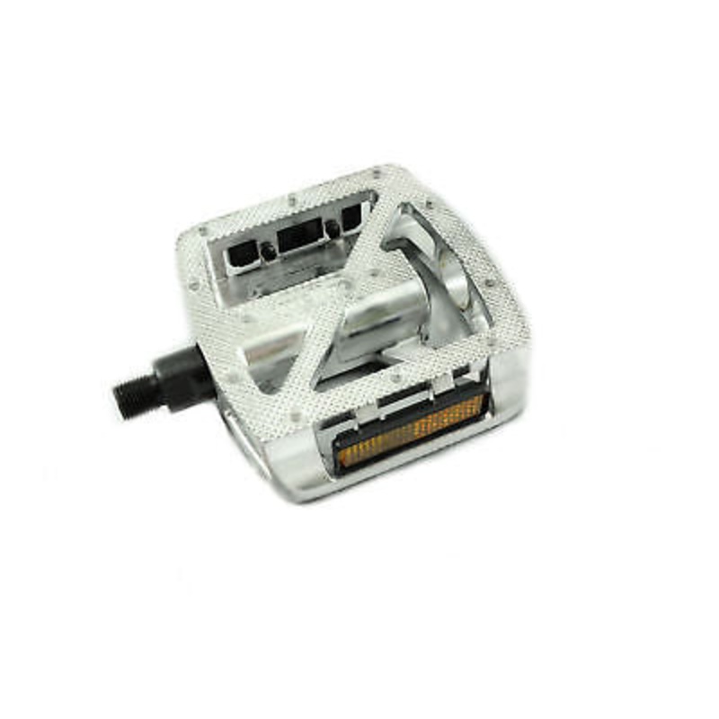 Big BMX Pedals Wellgo High Quality 1-2 Alloy Platform 100 X 100mm One Piece