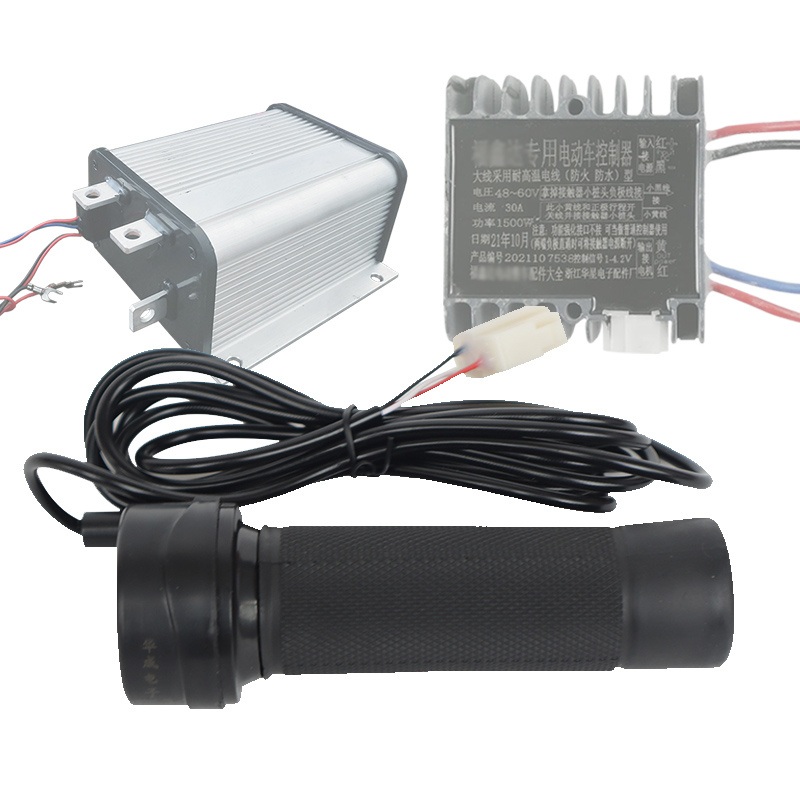 Hot Selling 48V Electric Throttle Grip Matching Brush Motor Electric Tricycle Water Battery Accelerator Throttle Speed Control