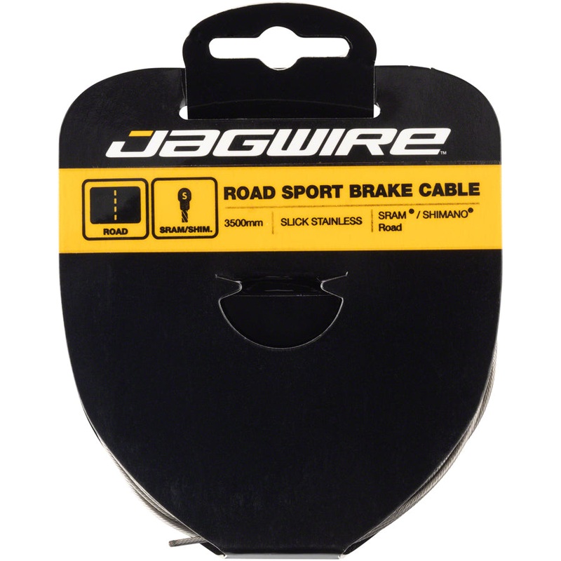Jagwire Sport Brake Cable Slick Stainless 1.5x3500mm SRAM/Shimano Road Tandem