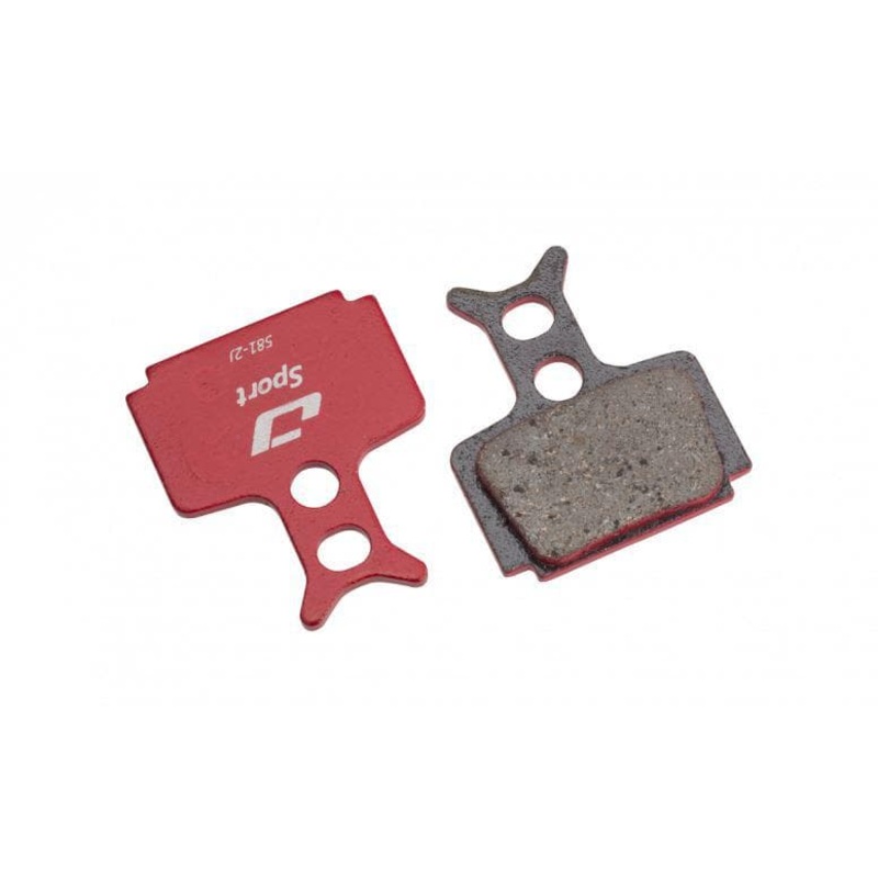 Jagwire Sport Semi-Metallic Disc Pad – Formula Cura – Red