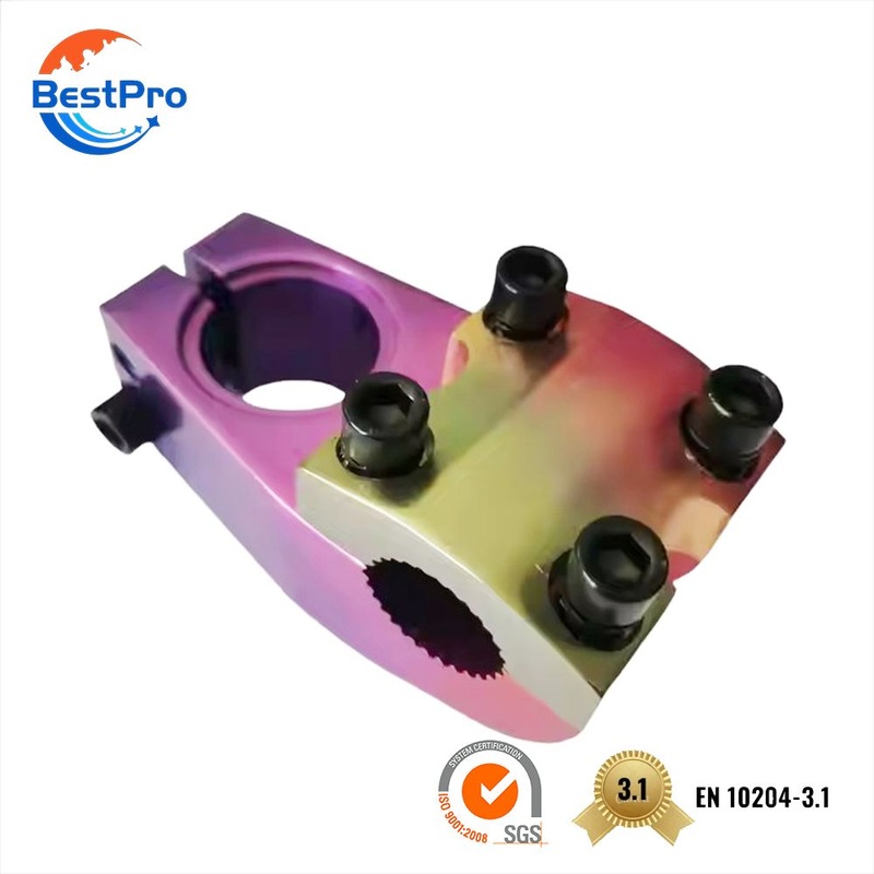 OEM ODM CNC Machining Bike Stem Anodizing Colors Bicycle Non-Standard Spare Part