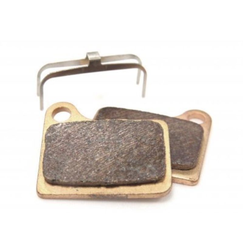 PAIR SHIMANO DEORE BRM555 M556 SINTERED DISC BRAKE PADS F1 METALLIC MTB DH XC