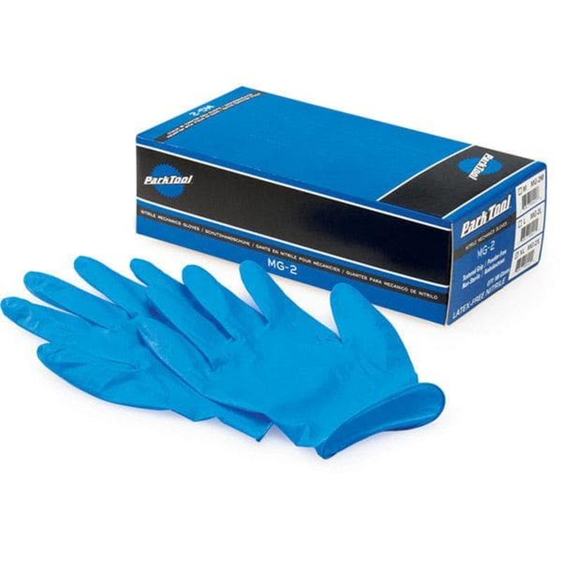 Park Tool MG-3L – Nitrile Mechanics Gloves Large